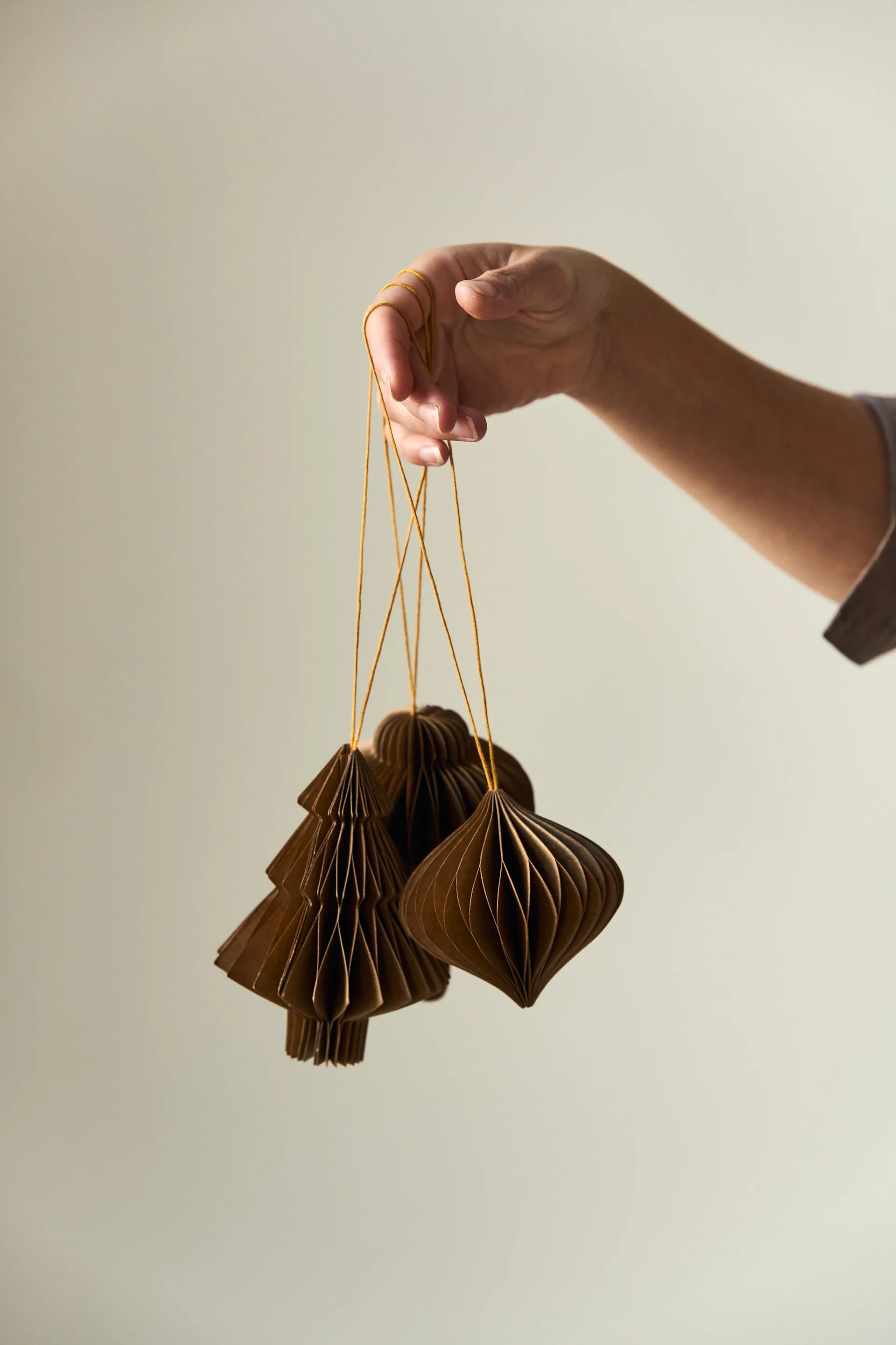 Zawieszka na choinkę Onion 4 szt., Natural Scandi Living