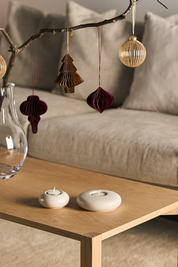 Zawieszka na choinkę Onion 4 szt., Red Scandi Living