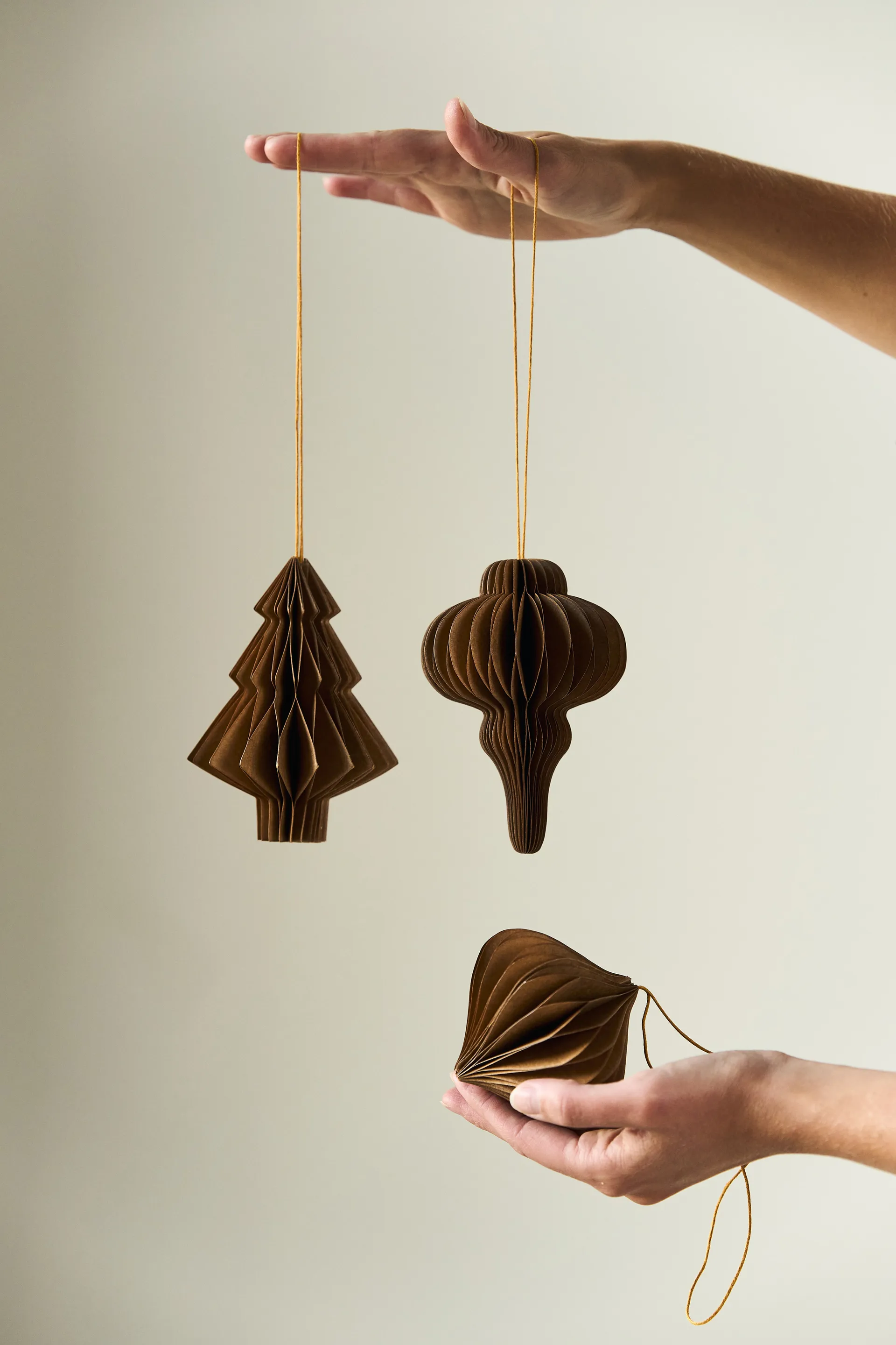 Zawieszka na choinkę Tree 4 szt., Natural Scandi Living