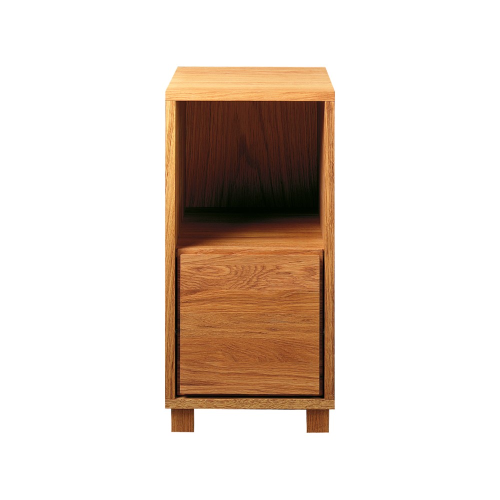 Scherlin Sängtabela II dąb olja | Skandynawski Design | Szafki nocne | Beżowy