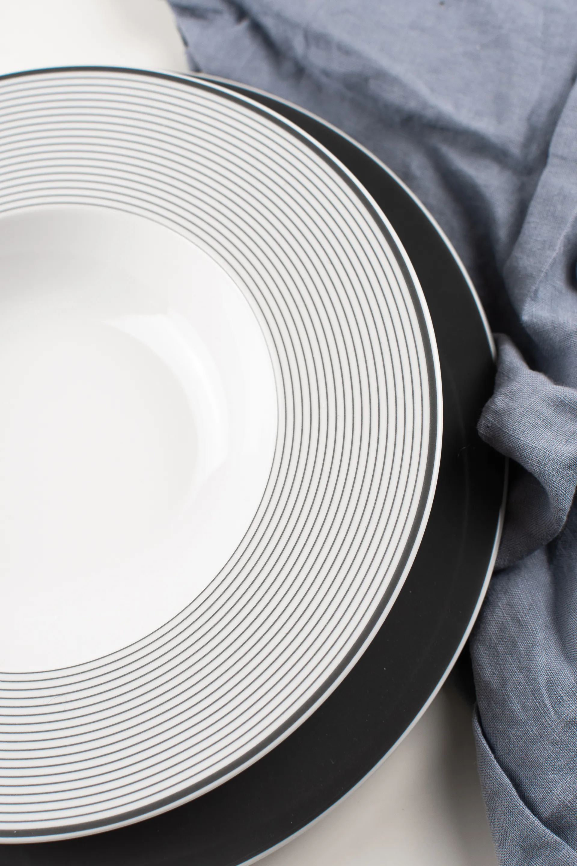 No Limits zestaw obiadowy 12 części, Antracit Seltmann Weiden