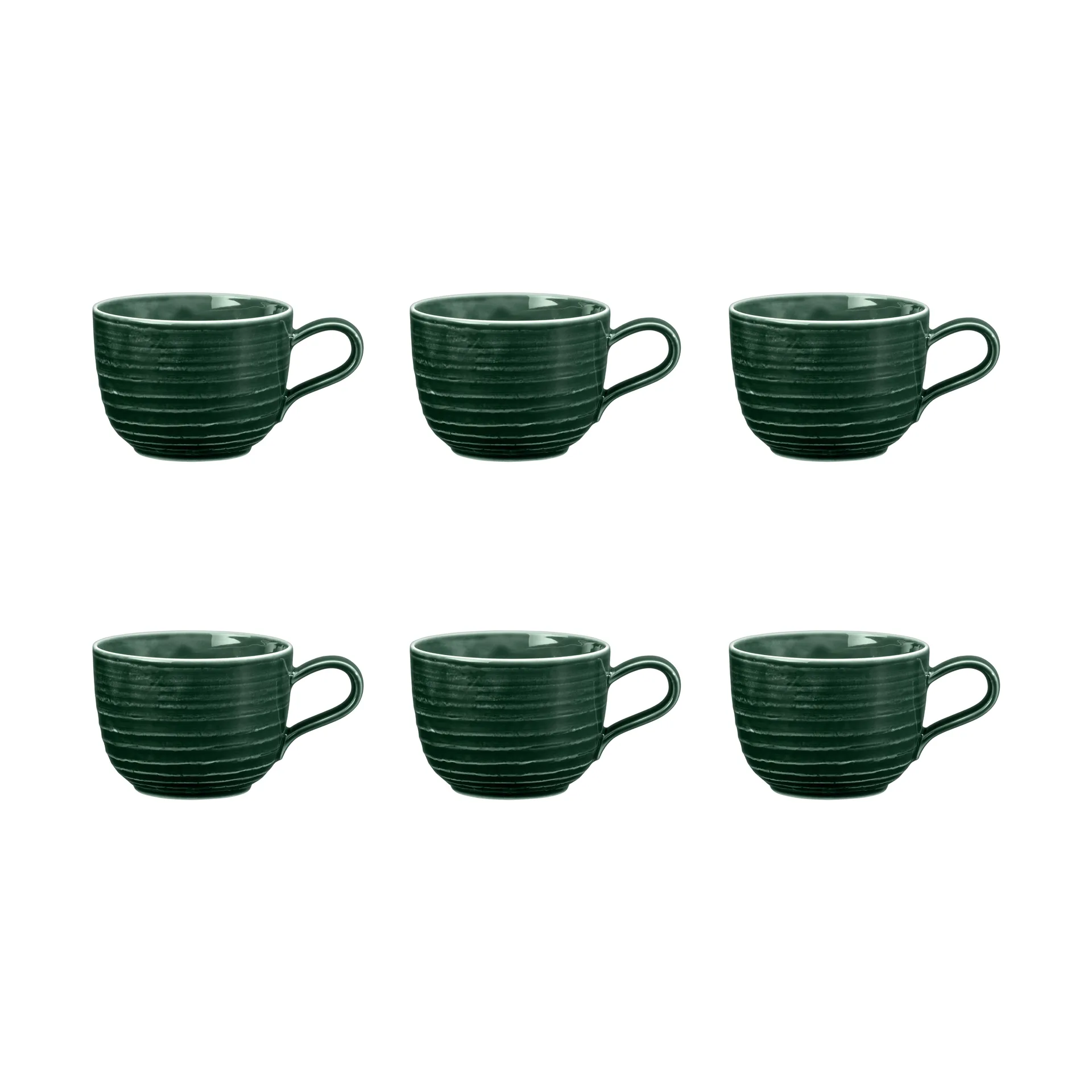 Terra filiżanka 200 ml 6 szt, Moss Green Seltmann Weiden