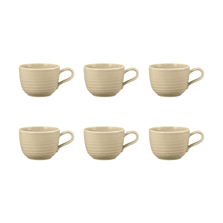 Terra filiżanka 260 ml 6 szt - Sand Beige - Seltmann Weiden