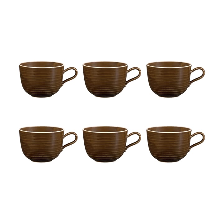 Terra filiżanka 380 ml 6 szt, Earth Brown Seltmann Weiden