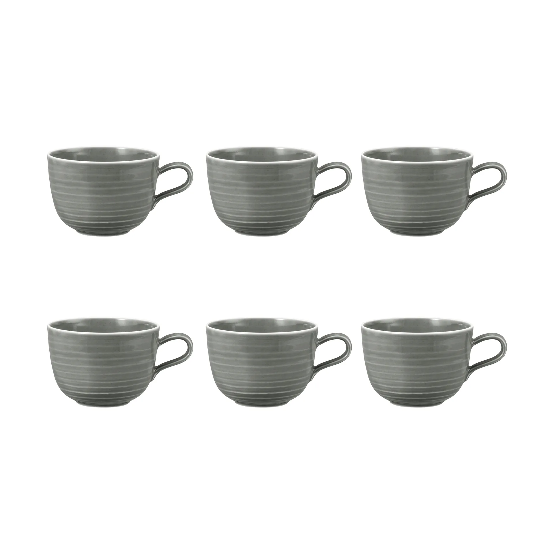 Terra filiżanka 380 ml 6 szt, Pearl Grey Seltmann Weiden