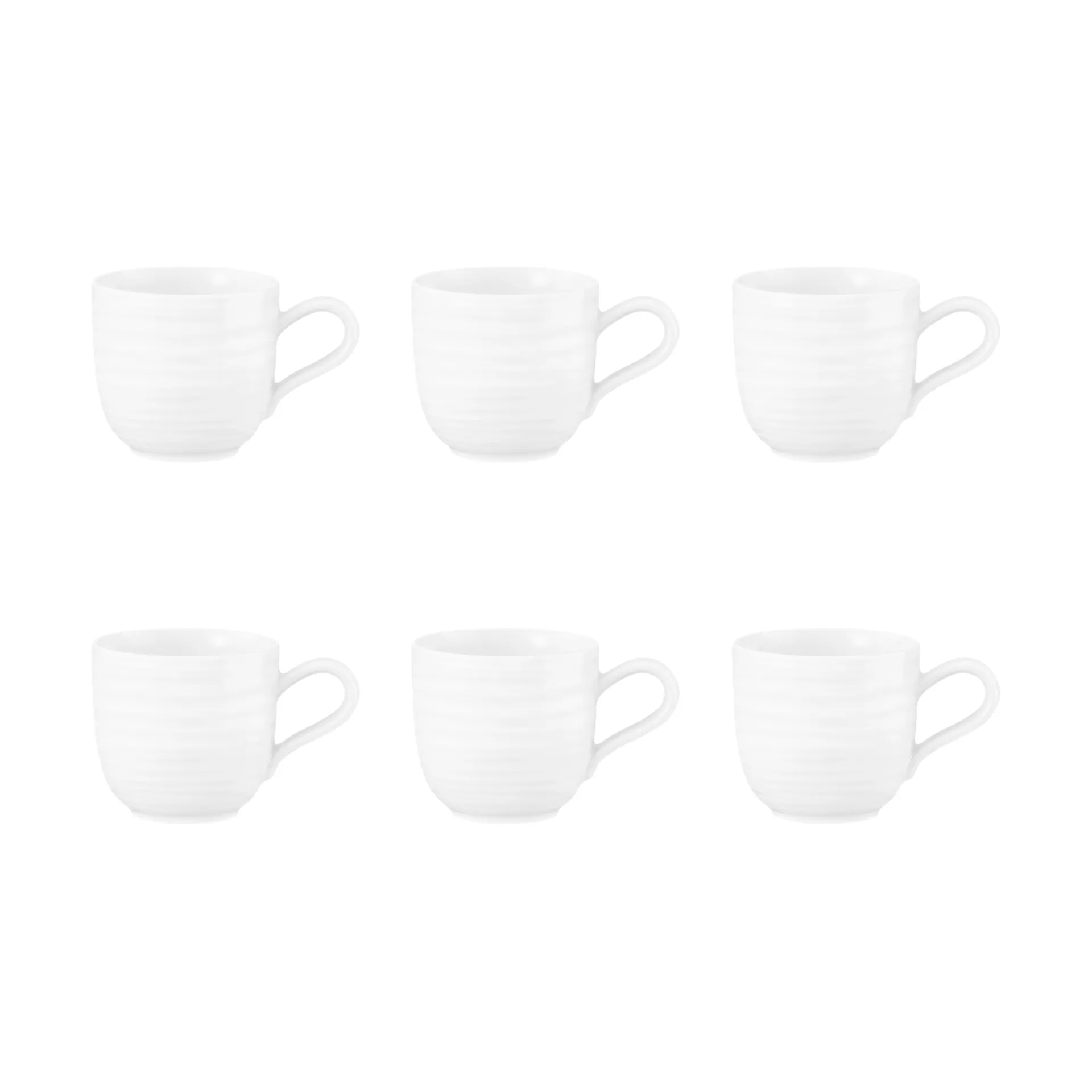 Terra filiżanka do espresso 90 ml, 6‑pak, Biały Seltmann Weiden