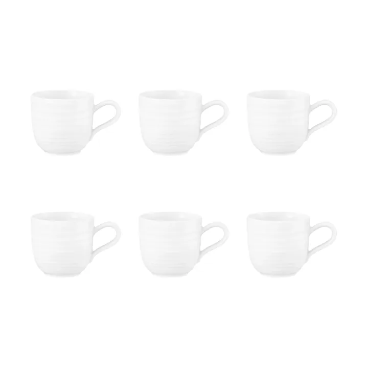 Terra filiżanka do espresso 90 ml, 6‑pak - Biały - Seltmann Weiden