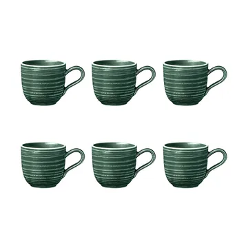 Terra filiżanka do espresso 90 ml, 6‑pak - Moss Green - Seltmann Weiden