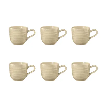 Terra filiżanka do espresso 90 ml, 6‑pak - Sand Beige - Seltmann Weiden