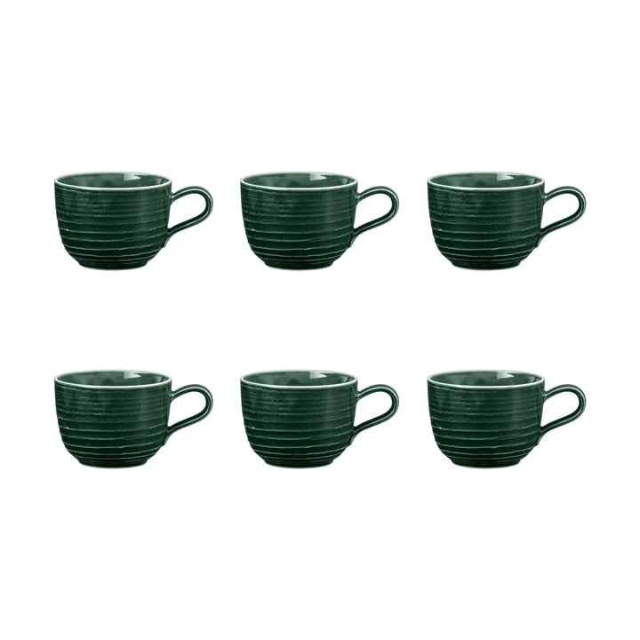 Terra kubek 200 ml 6‑pak - Moss Green - Seltmann Weiden