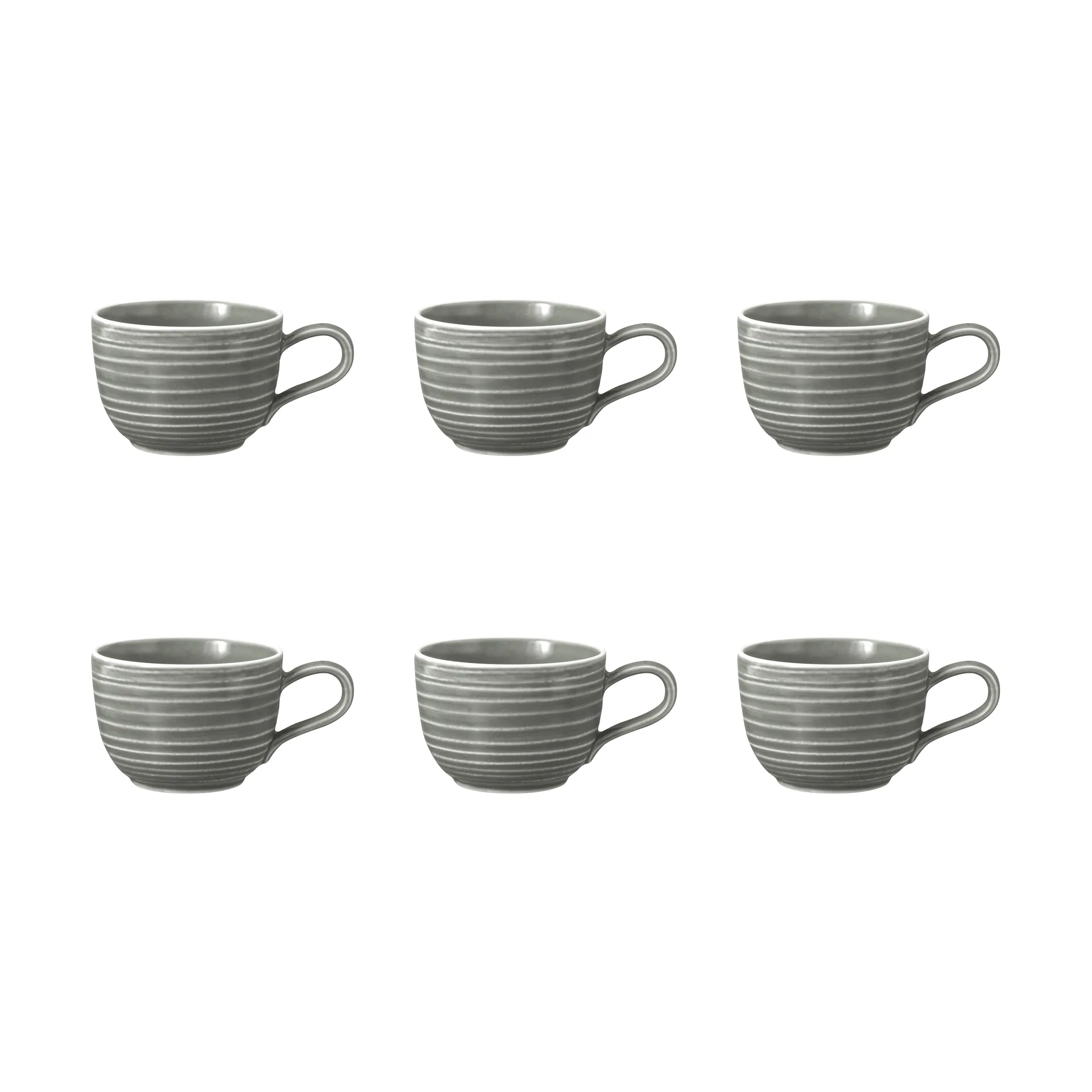 Terra kubek 200 ml 6‑pak, Pearl Grey Seltmann Weiden