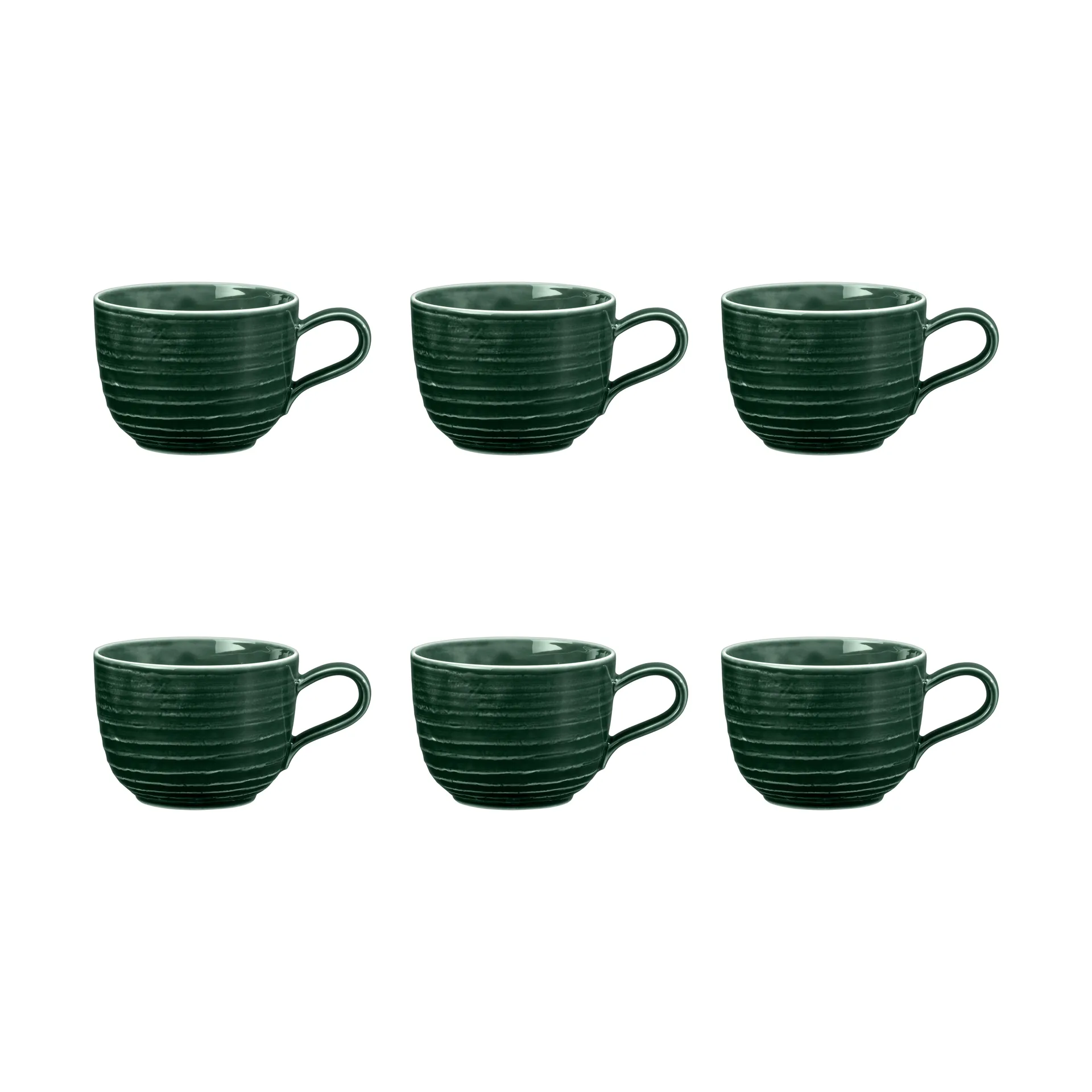 Terra kubek 260 ml 6‑pak, Moss Green Seltmann Weiden