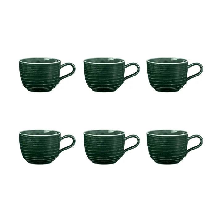 Terra kubek 260 ml 6‑pak - Moss Green - Seltmann Weiden