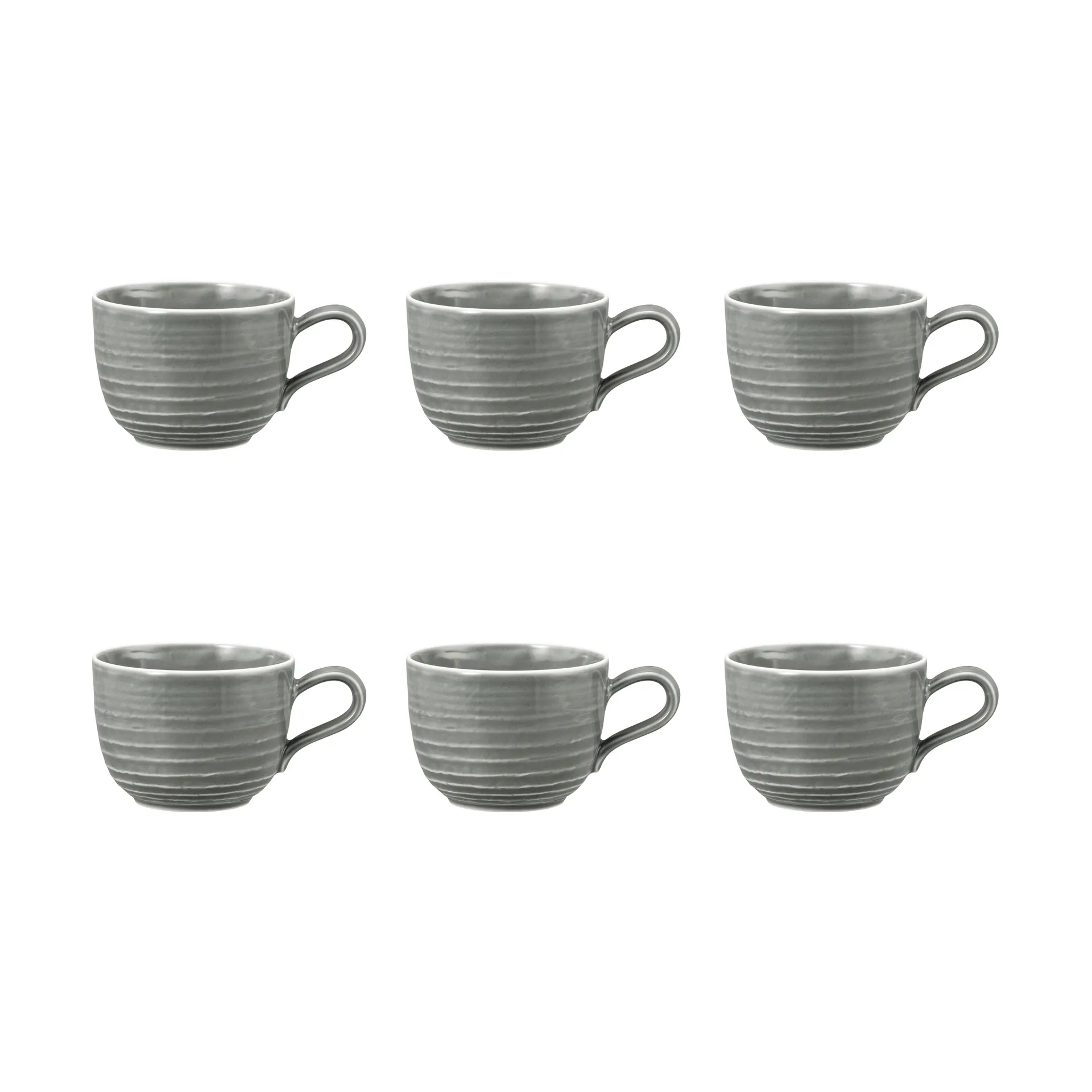 Terra kubek 260 ml 6‑pak, Pearl Grey Seltmann Weiden