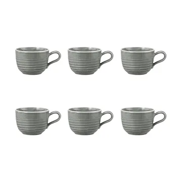 Terra kubek 260 ml 6‑pak - Pearl Grey - Seltmann Weiden