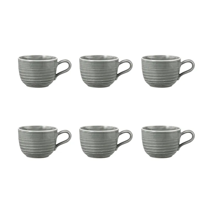 Terra kubek 260 ml 6‑pak - Pearl Grey - Seltmann Weiden