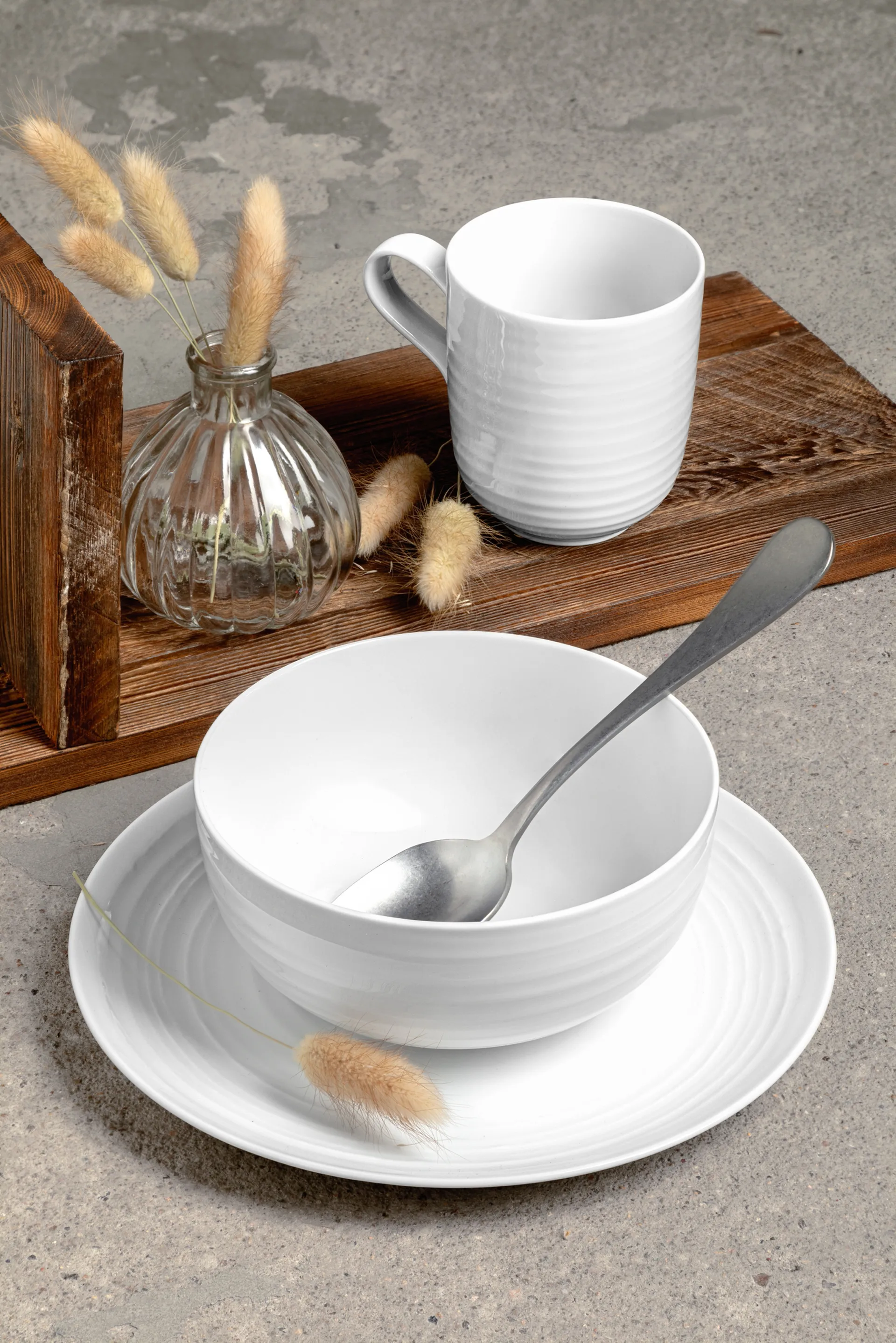 Terra kubek 400 ml, 6‑pak, Biały Seltmann Weiden