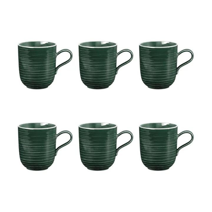 Terra kubek 400 ml, 6‑pak - Moss Green - Seltmann Weiden