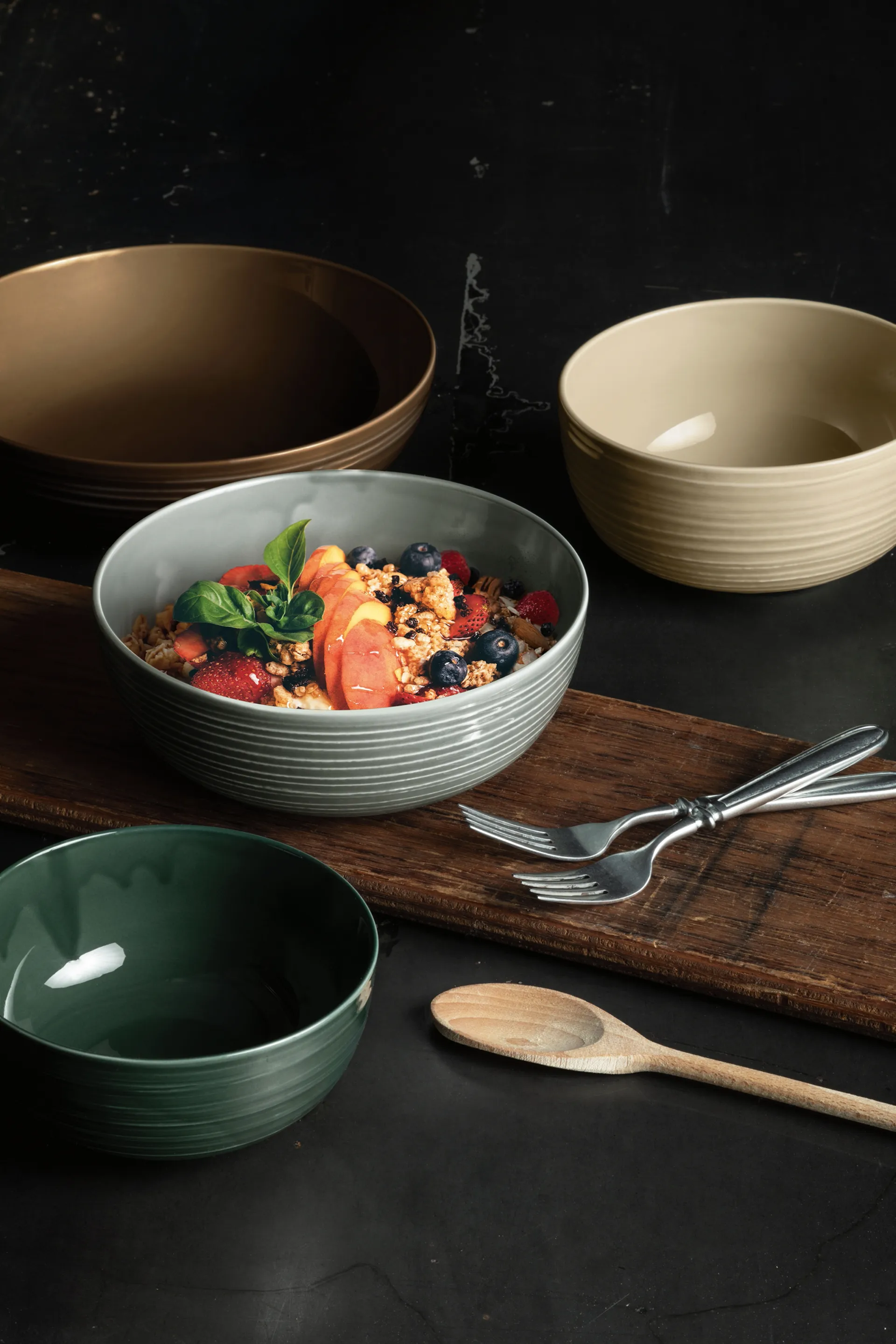 Terra miska Ø20,4 cm 2 szt, Pearl Grey Seltmann Weiden