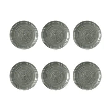 Terra płyta Ø17,7 cm 6 szt - Pearl Grey - Seltmann Weiden
