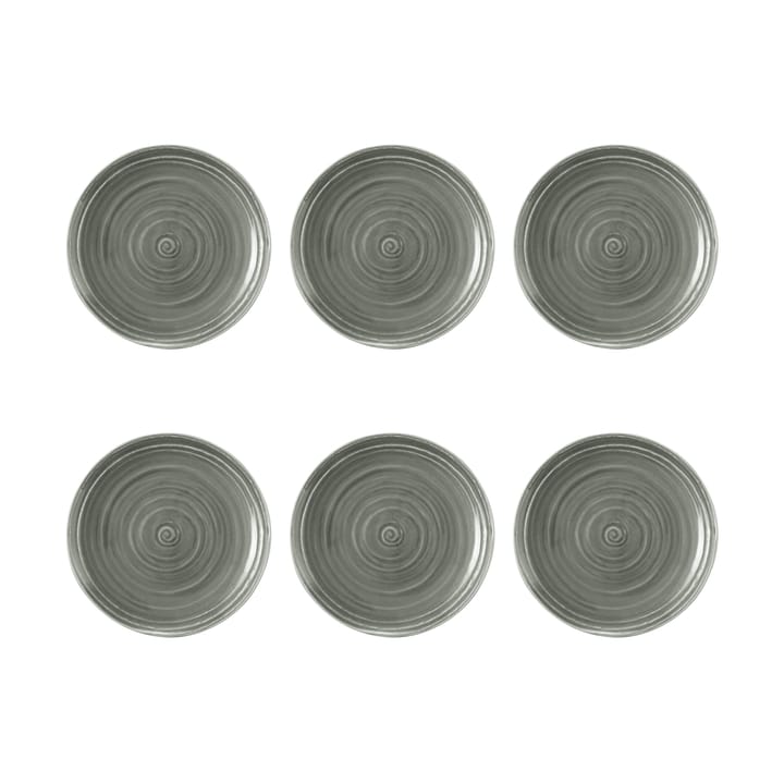 Terra płyta Ø17,7 cm 6 szt - Pearl Grey - Seltmann Weiden