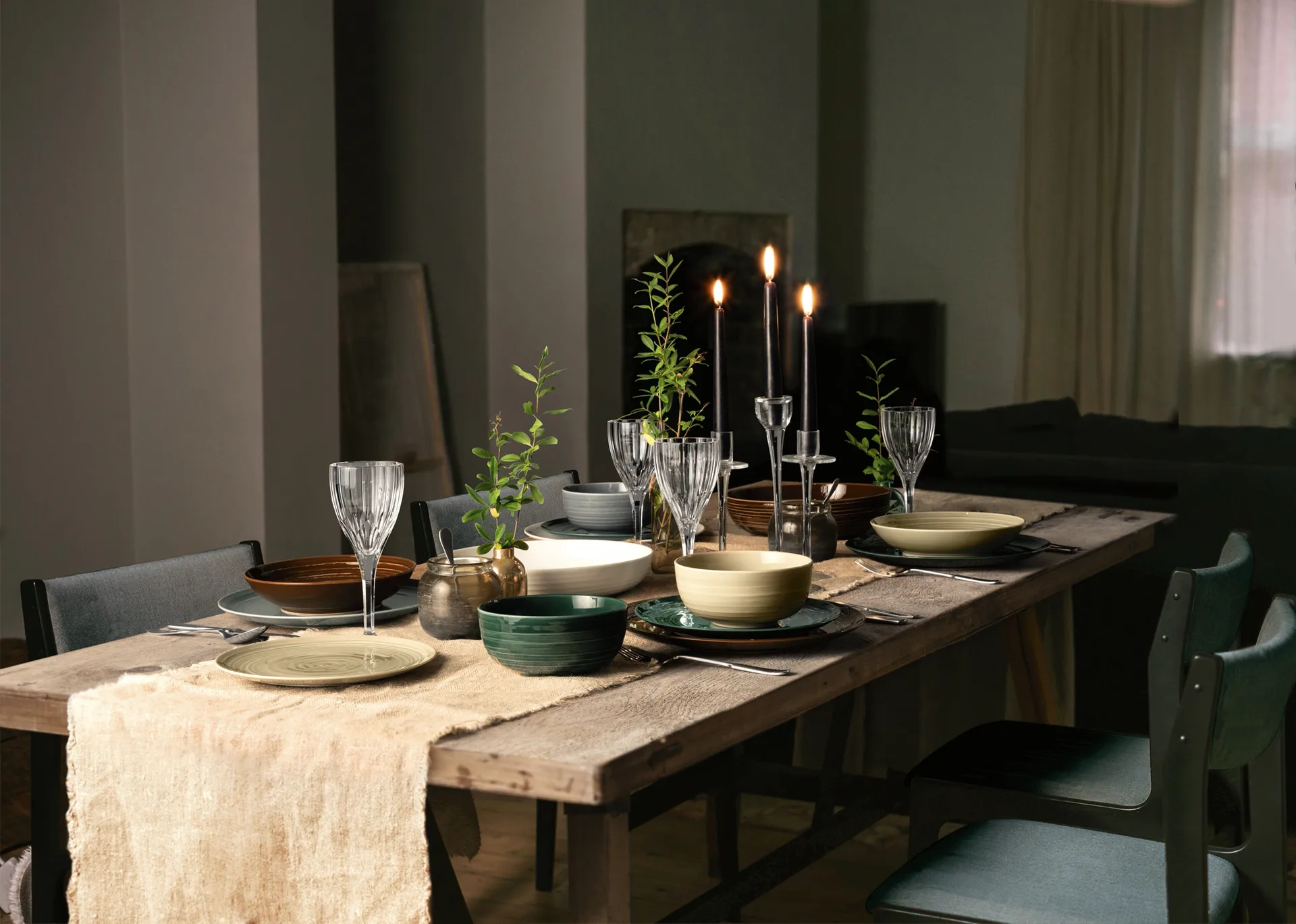 Terra płyta Ø17,7 cm 6 szt, Pearl Grey Seltmann Weiden