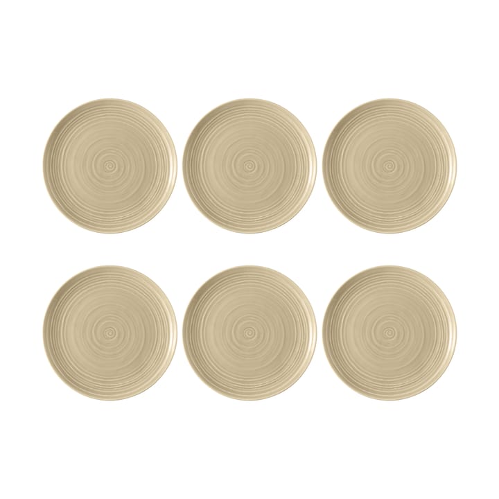 Terra płyta Ø22,7 cm 6 szt - Sand Beige - Seltmann Weiden