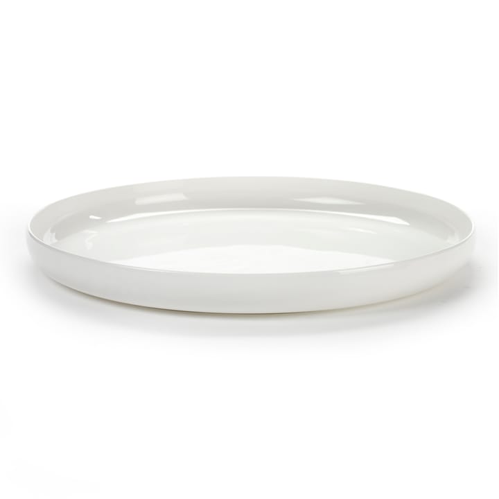 Base talerz z wysokim brzegiem biały - 28 cm - Serax