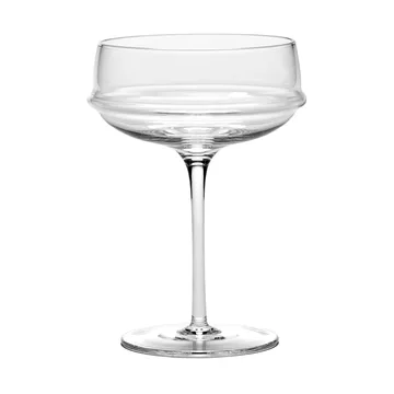 Dune kieliszek do szampana 280 ml, 4‑pak - Clear - Serax