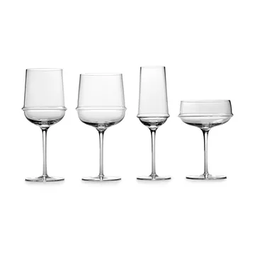 Dune kieliszki do czerwonego wina 450 ml, 4‑pak - Clear - Serax