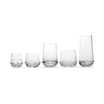 Dune szklanki do long drinków 550 ml, 4‑pak - Clear - Serax