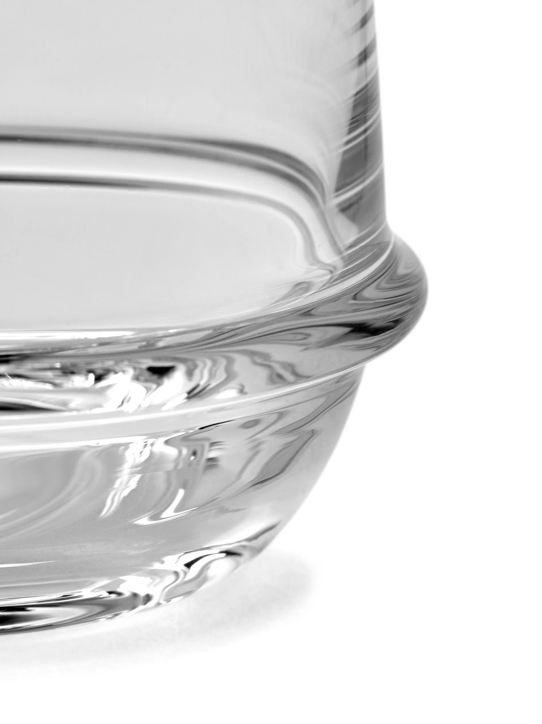 Dune szklanki do whisky L 380 ml, 4‑pak, Clear Serax