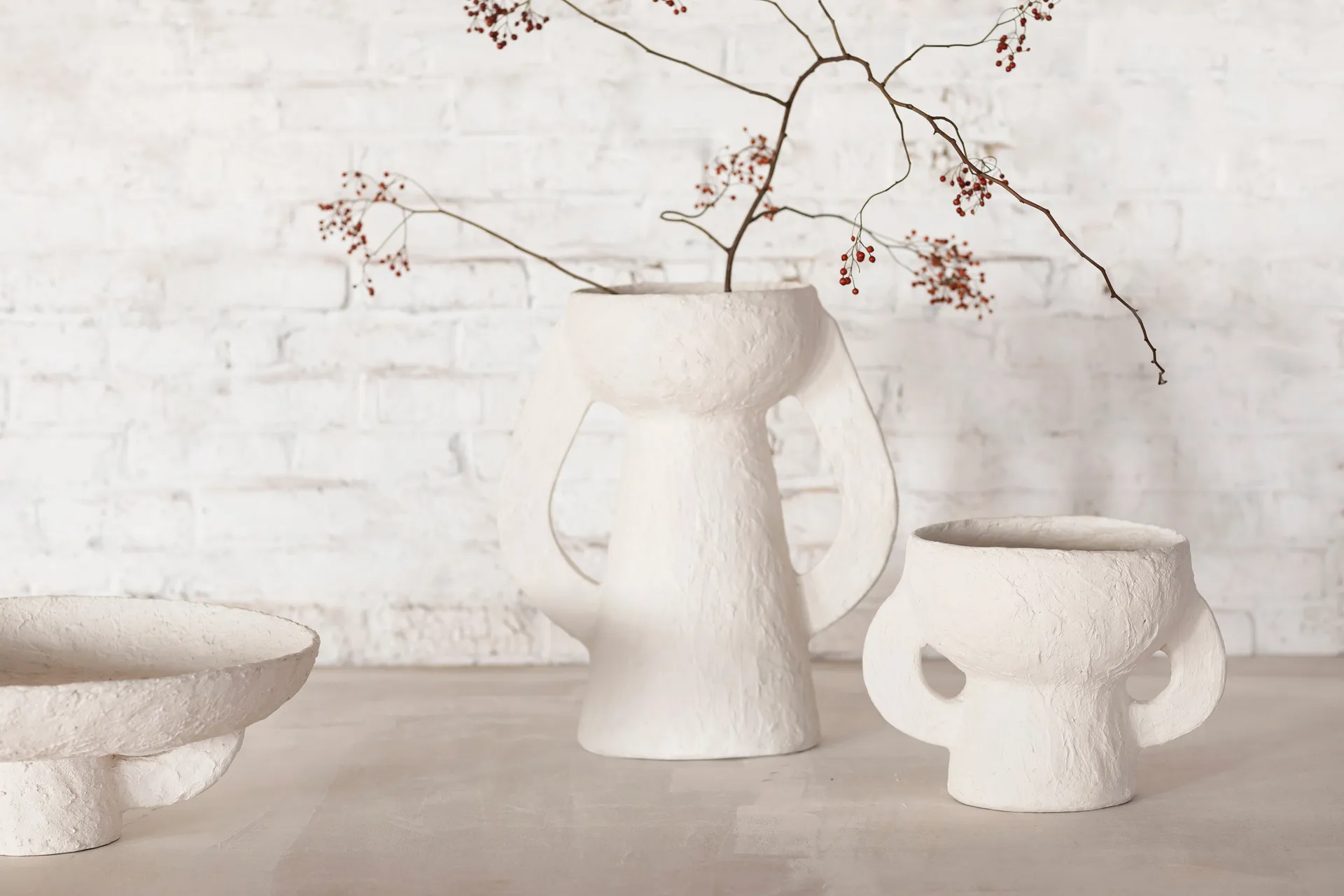 Earth wazon S, White Serax