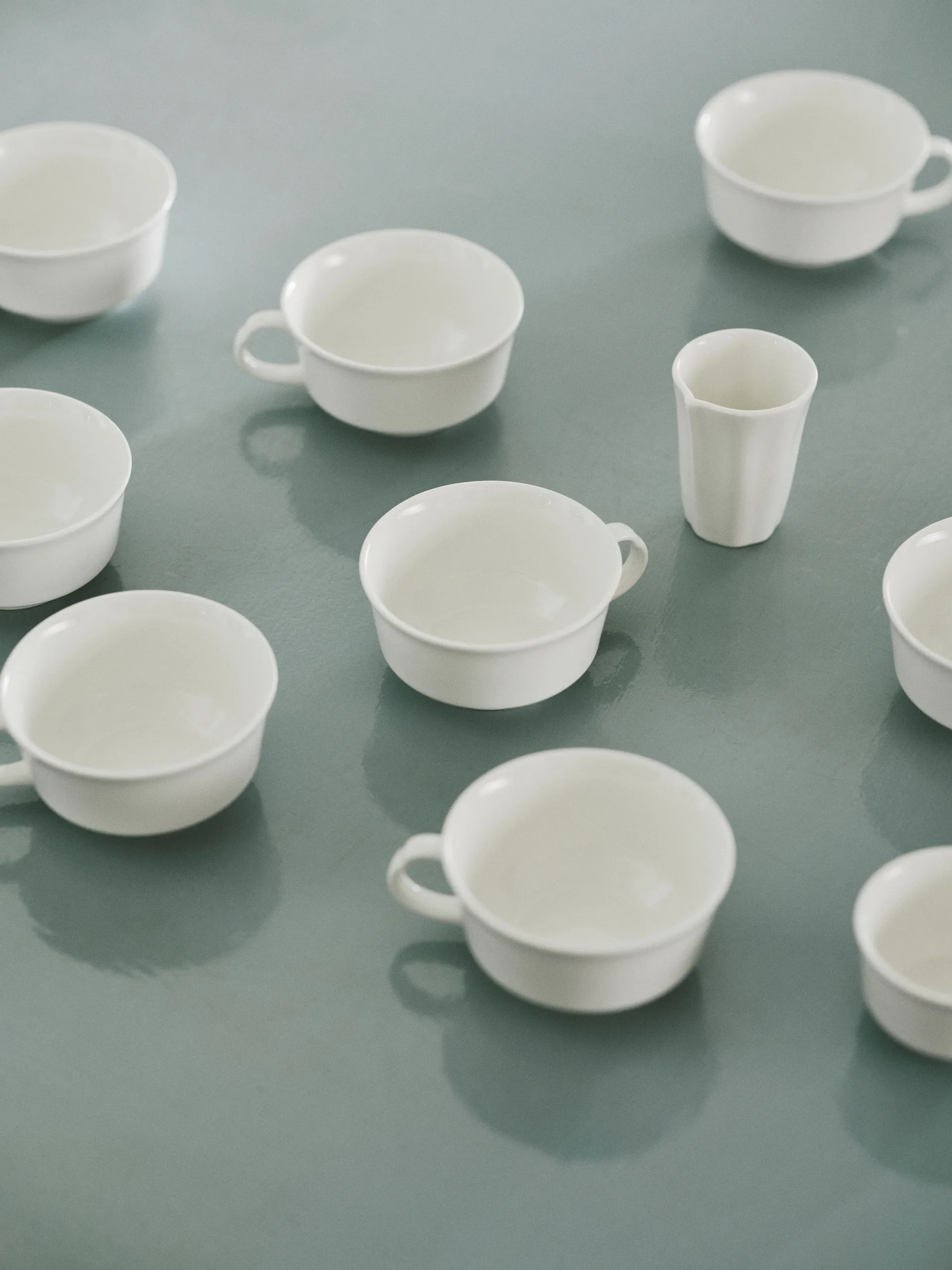 Filiżanka do espresso Silhouette 10 cl 4 szt., White Serax