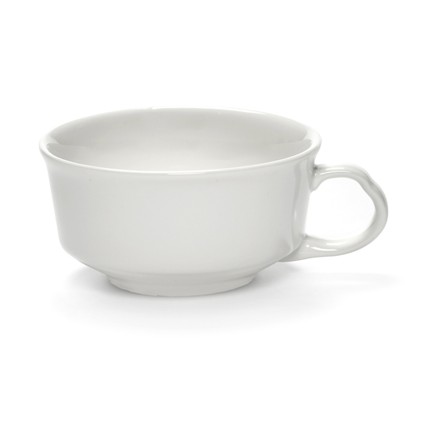 Serax Filiżanka do espresso Silhouette 10 cl White | Skandynawski Design | Filiżanki do espresso | Biały