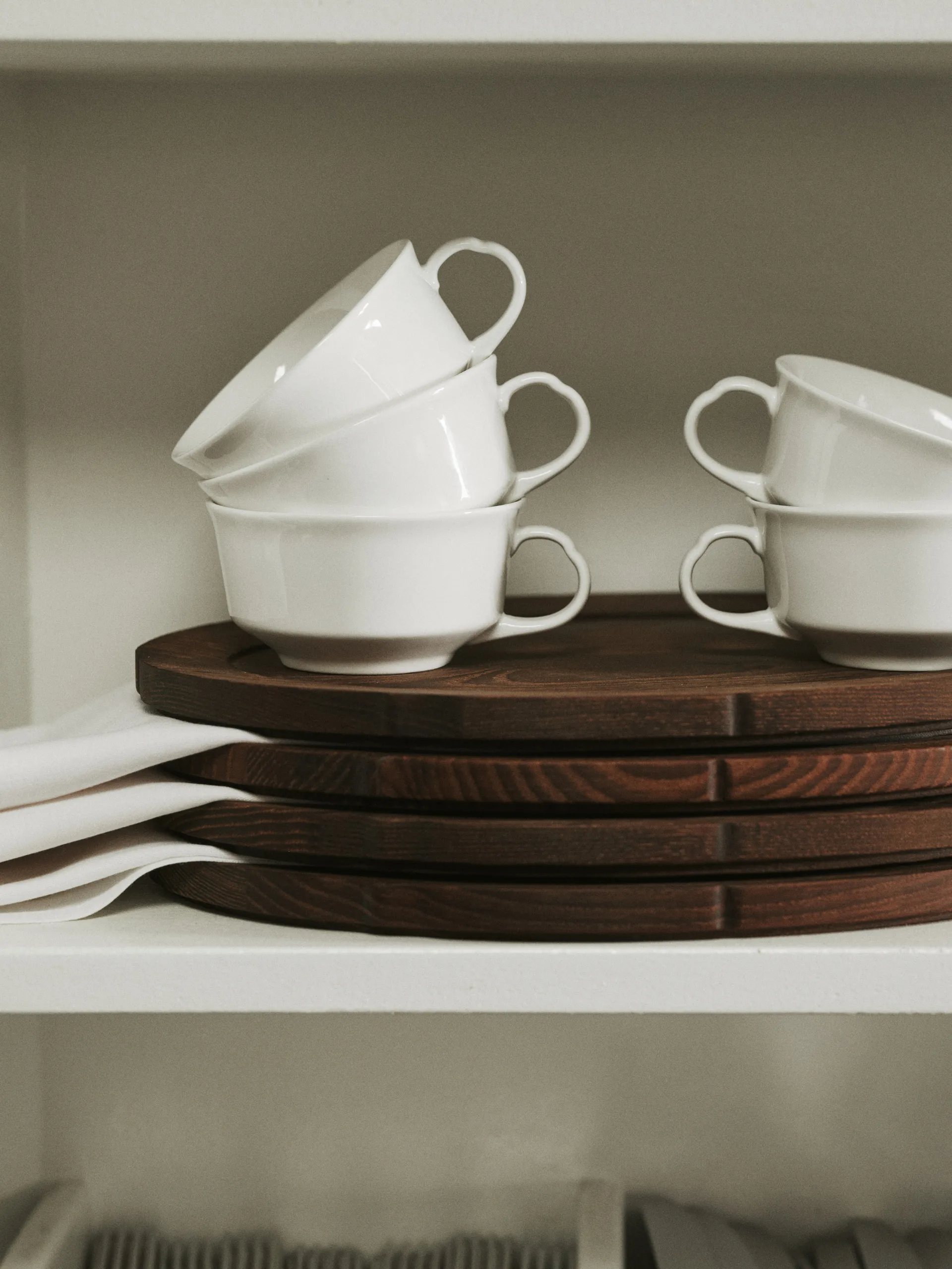 Filiżanka do kawy Silhouette 19 cl 4 szt., White Serax