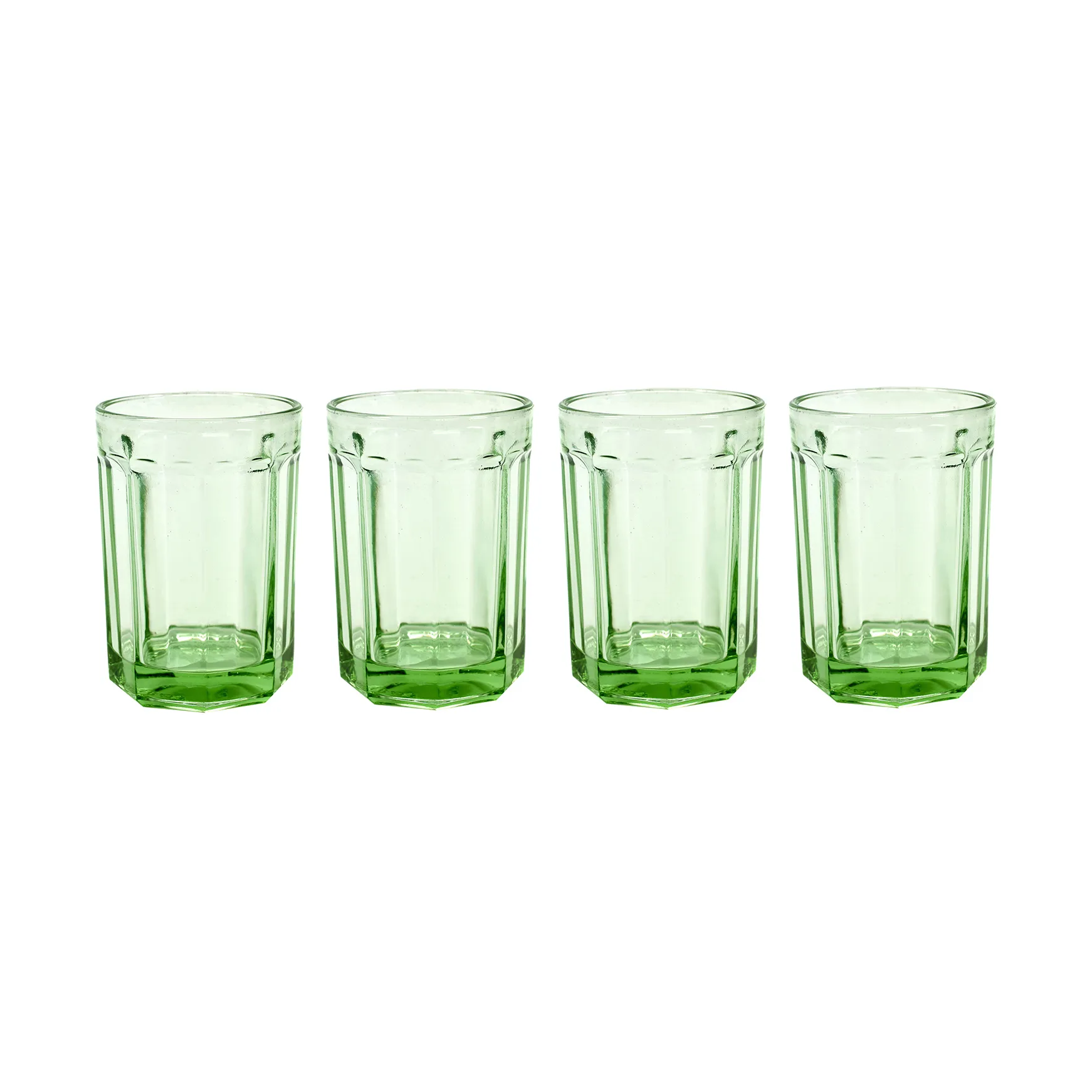 Fish &amp; Fish szklanka 40 cl 4-pack Green,  Serax