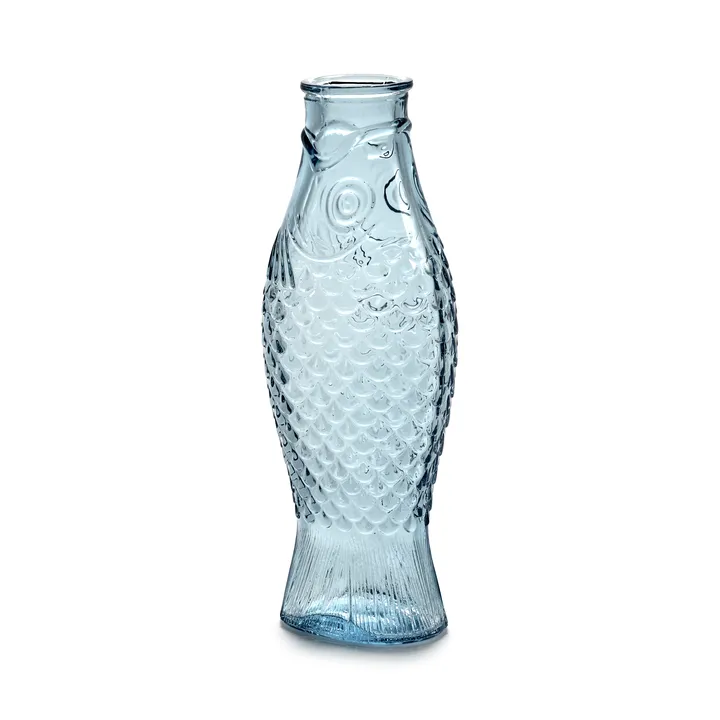 Fish & Fish szklana butelka 850 ml - Light blue - Serax