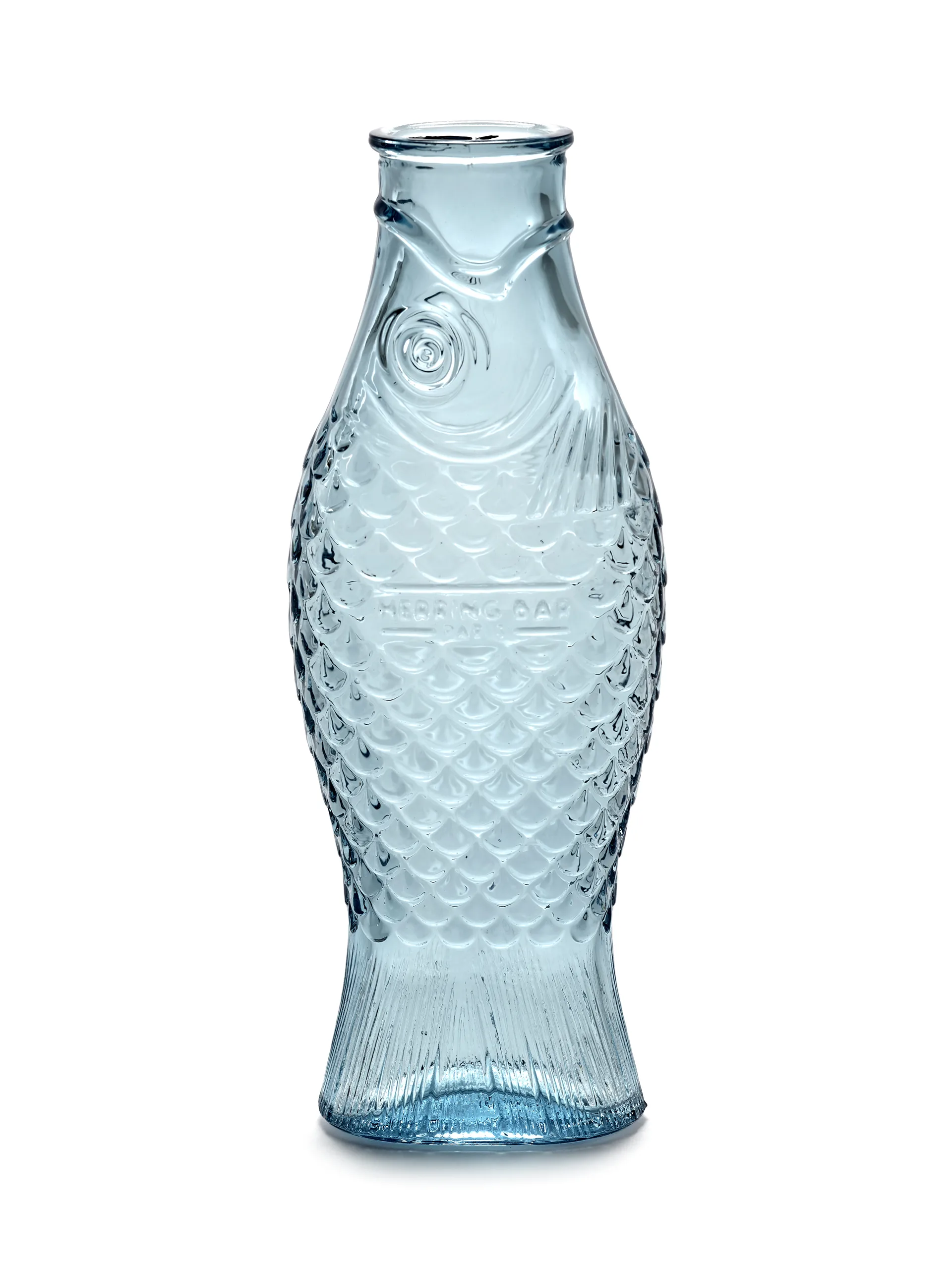 Fish & Fish szklana butelka 850 ml, Light blue Serax