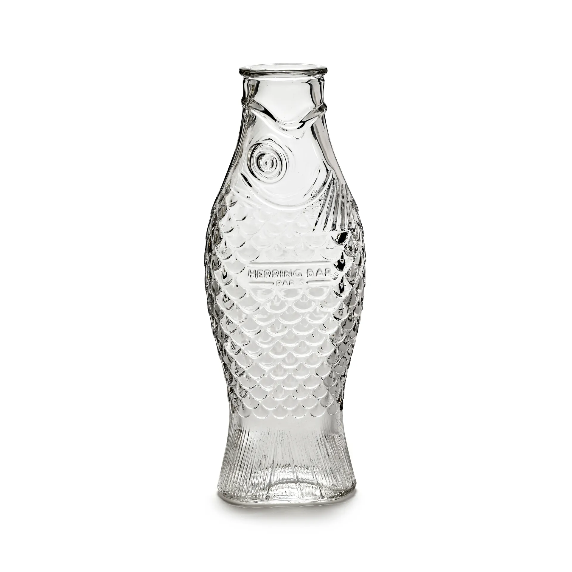 Fish & Fish szklana butelka 850 ml, Transparent Serax