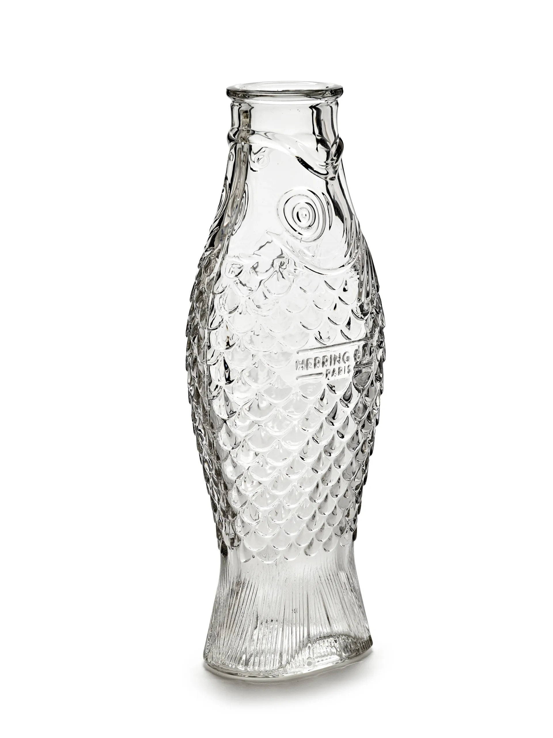 Fish & Fish szklana butelka 850 ml, Transparent Serax