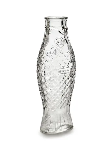 Fish & Fish szklana butelka 850 ml - Transparent - Serax