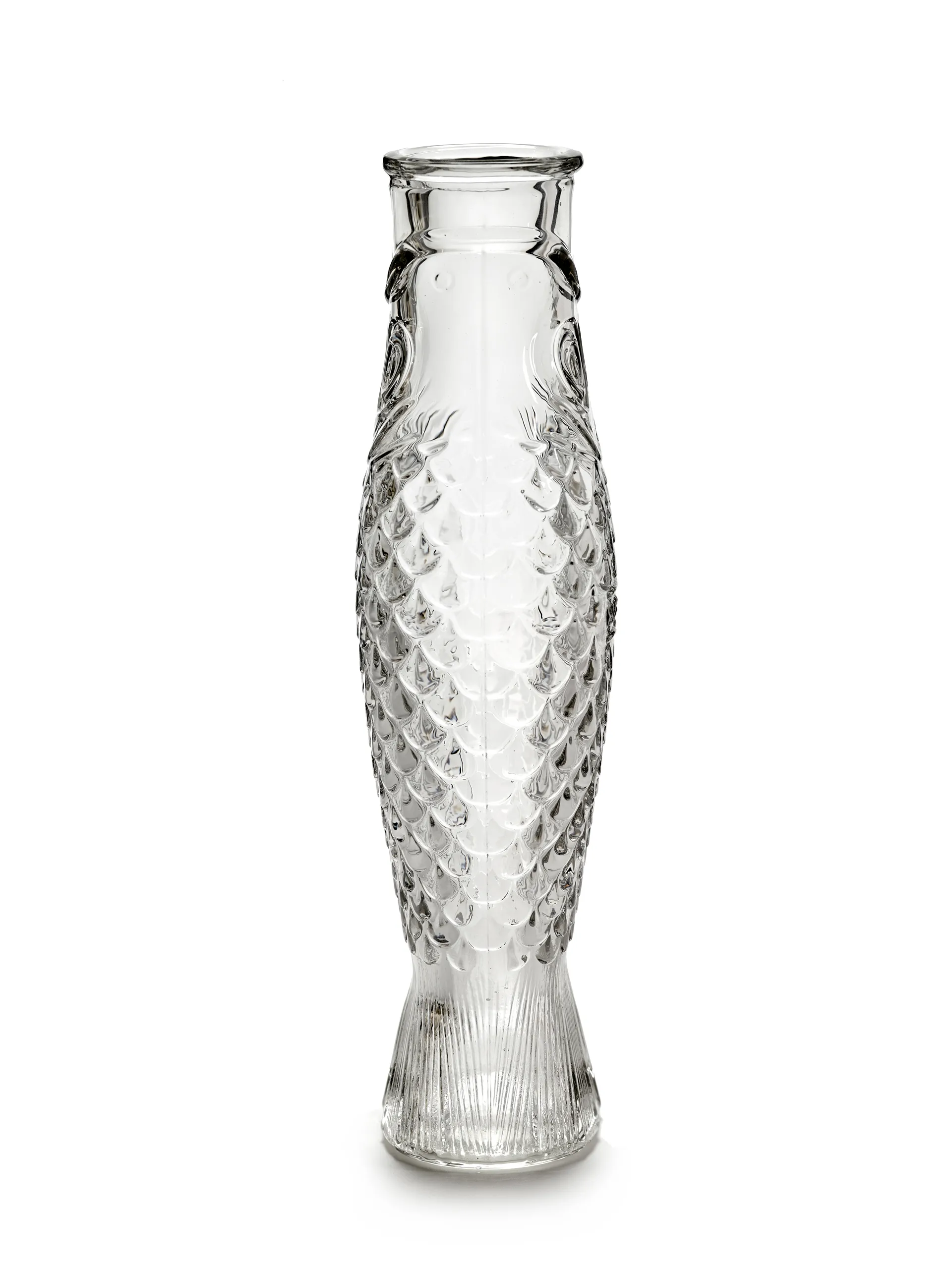 Fish & Fish szklana butelka 850 ml, Transparent Serax