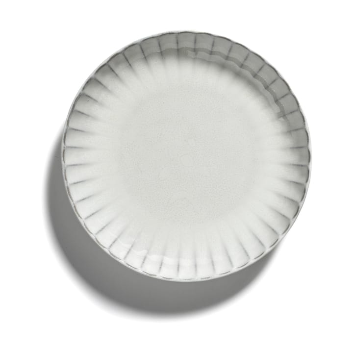 Inku high talerz M Ø21 cm 2 sztuki, White Serax