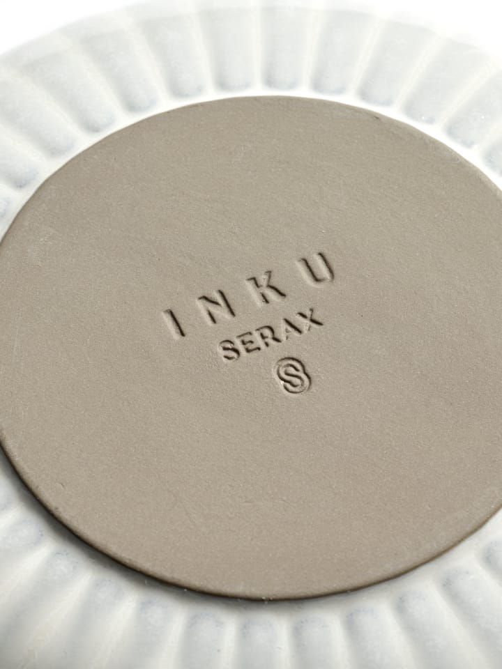 Inku high talerz M Ø21 cm 2 sztuki, White Serax