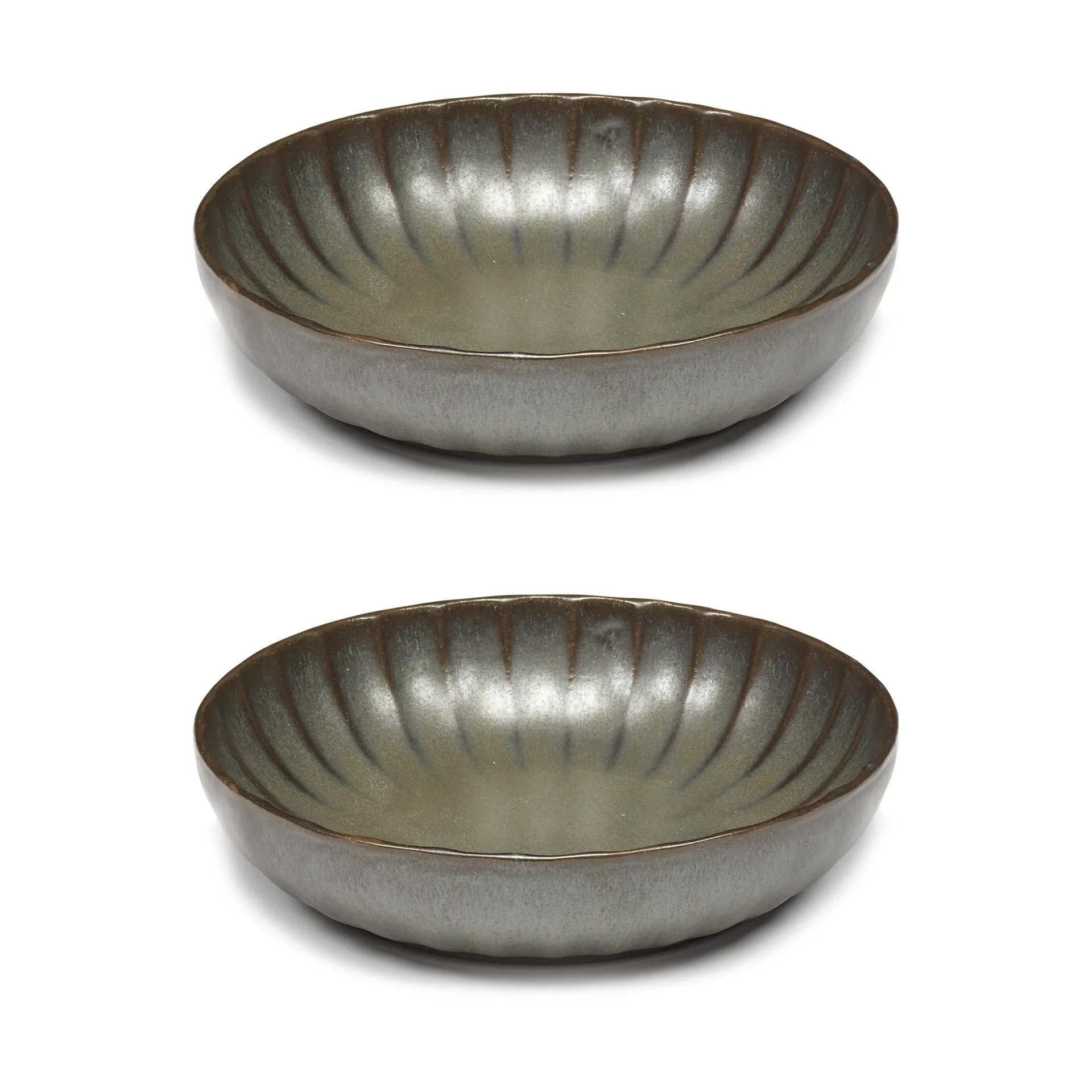 Inku high talerz XS Ø16 cm 2 sztuki, Green Serax