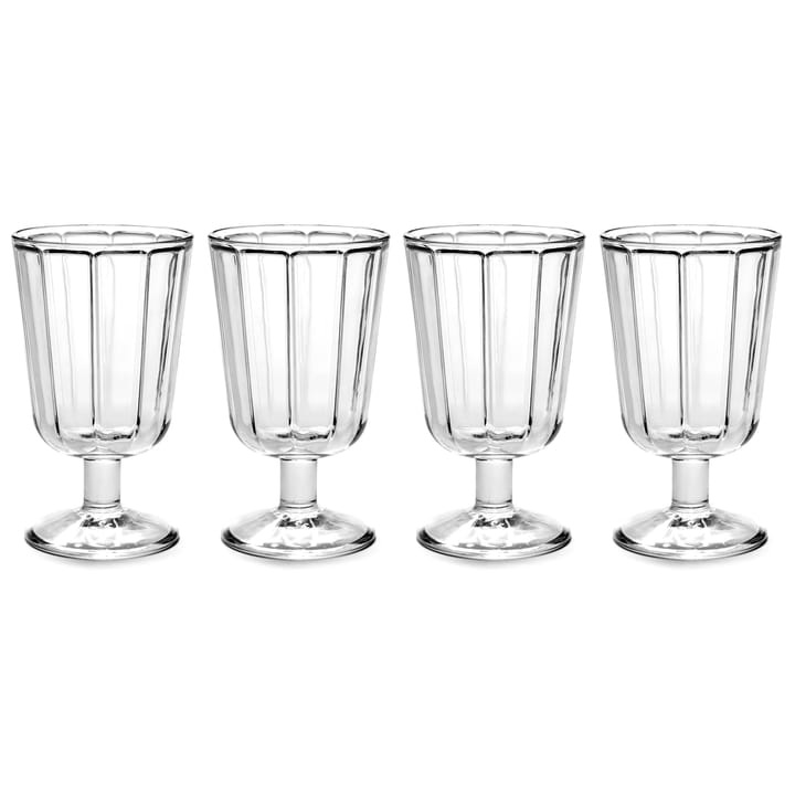 Kieliszek do czerwonego wina Surface 23 cl 4-pack - Przezroczysty - Serax