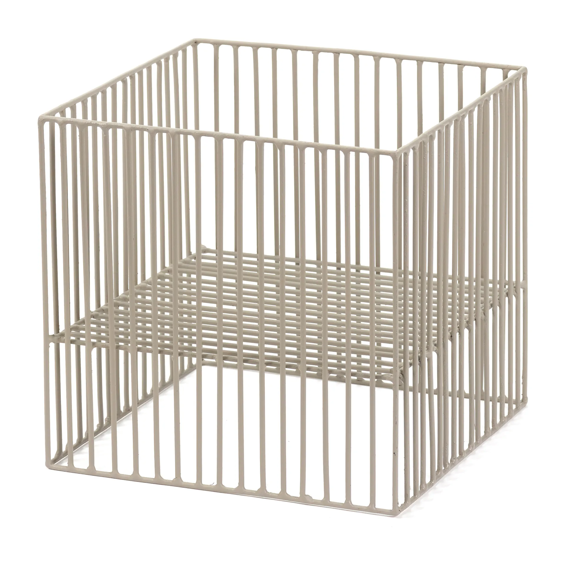 Koszyk Turn kwadratowy 22x22 cm, Grey Serax