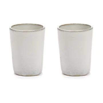 La Mère filiżanka do espresso 70 ml 2‑pack - Off white - Serax