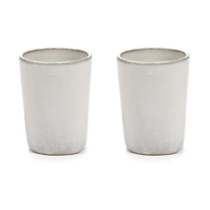 La Mère filiżanka do espresso 70 ml 2‑pack - Off white - Serax